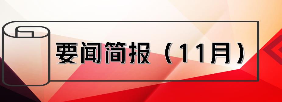 要闻简报（11月） ┃洪泉物业集团