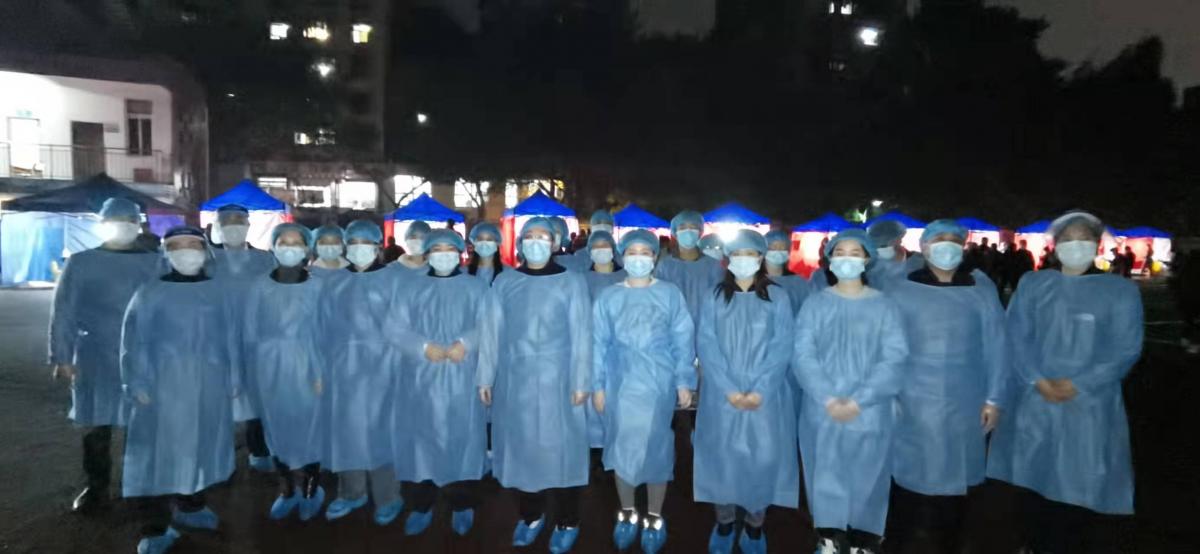 抗击疫情 洪泉与你同在